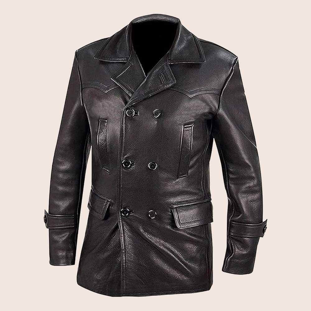 Black German Marine Coat Style 1