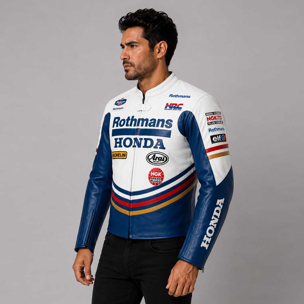 Honda Rothmans Racing Leather Jacket