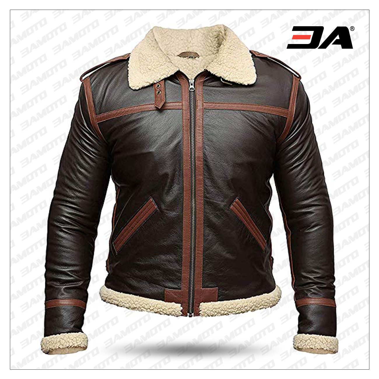 Shop Men's B3 Aviator Leather Jacket - Genuine Bomber Jacket