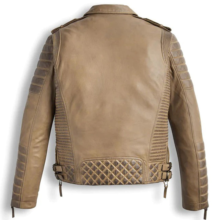 Biker Leather Motorbike Jacket