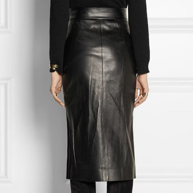Genuine Leather Skirt For Women Leather skirt near me