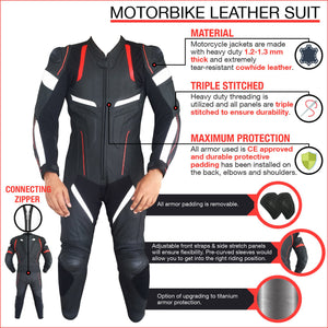 Custom Motorcycle Leather Racing Suit