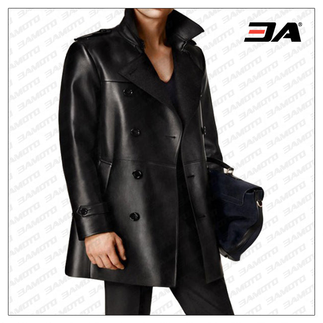 Men Leather Coat