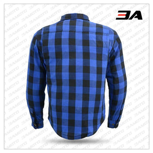 FLANNEL MOTORCYCLE ARMORED SHIRT