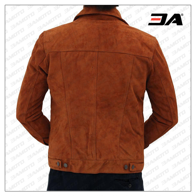 Light Brown Suede Jacket