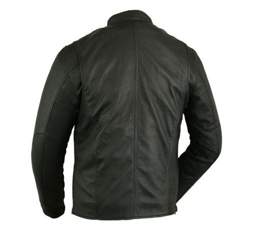 Lightweight Leather Motorcycle Jacket