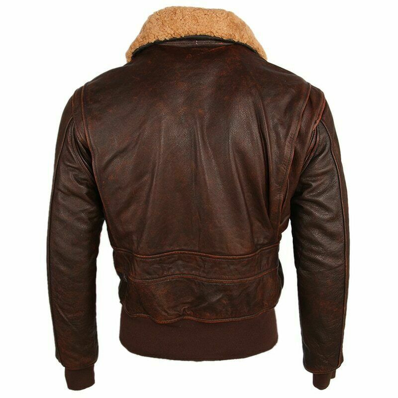 Leather Flight Jacket