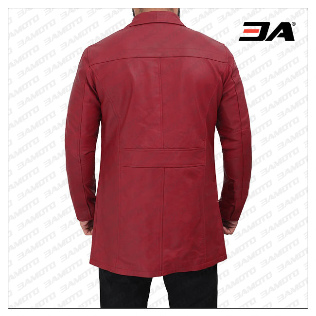 Mens Leather Coat