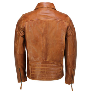 Classic Mens Real Leather Jacket