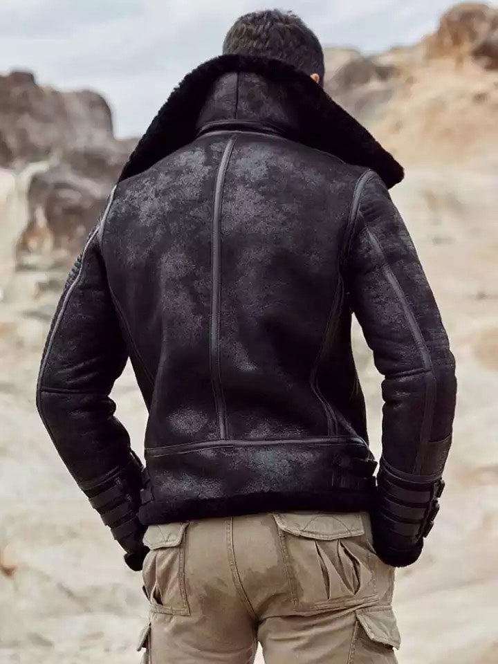 Mens Winter Fur Coat