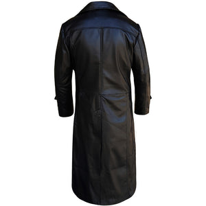 Vintage Distressed Black Coat