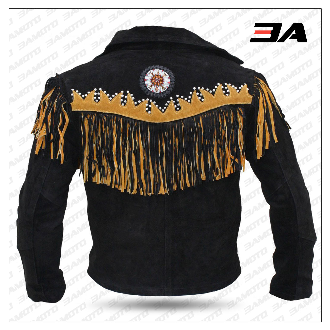 Western Leather Fasching Jacket