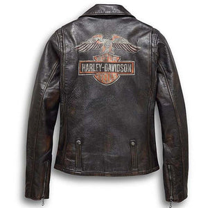 Women Harley Leather Jacket