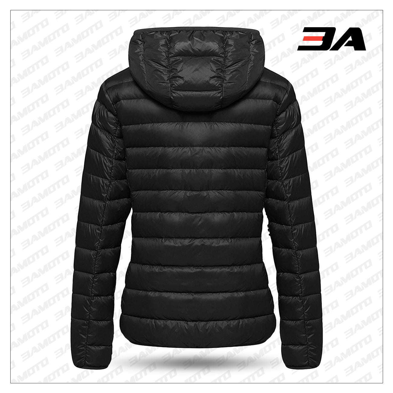 women hooded down jacket