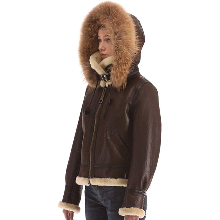 Ladies sheepskin hotsell flying jacket