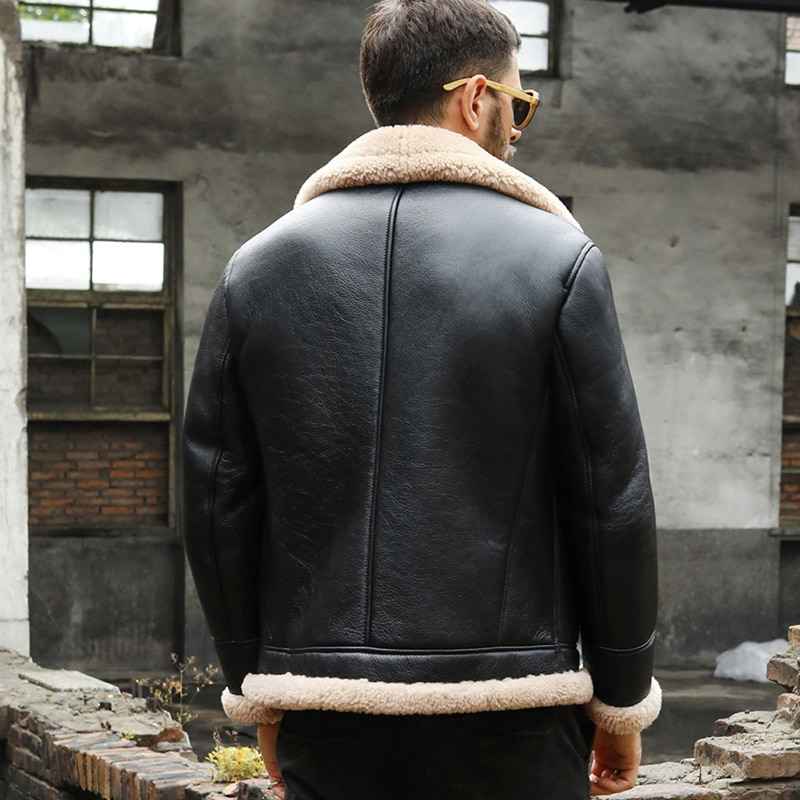 aviator leather jacket