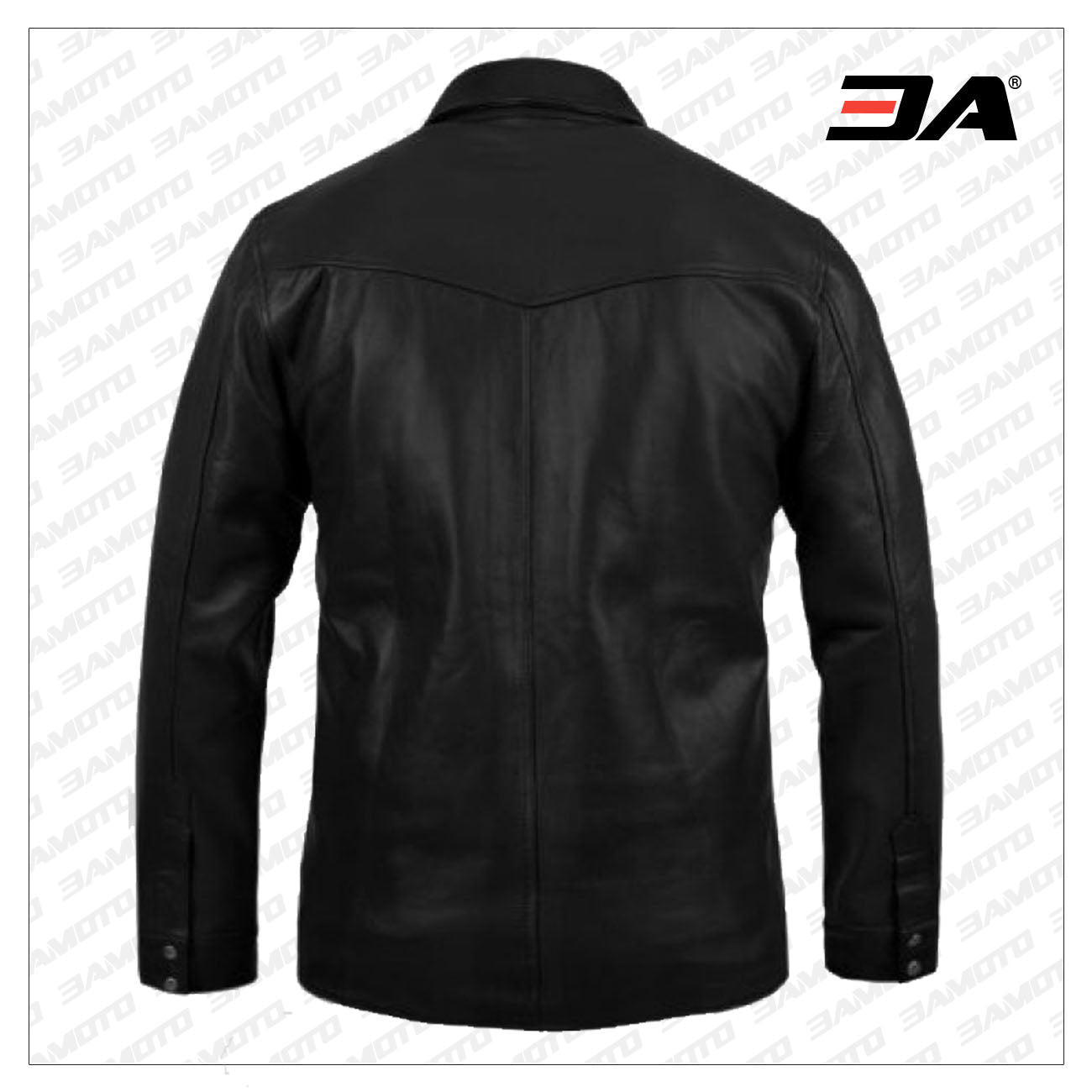 cheap leather shirt men