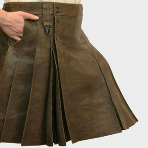 Cheap Leather Kilt