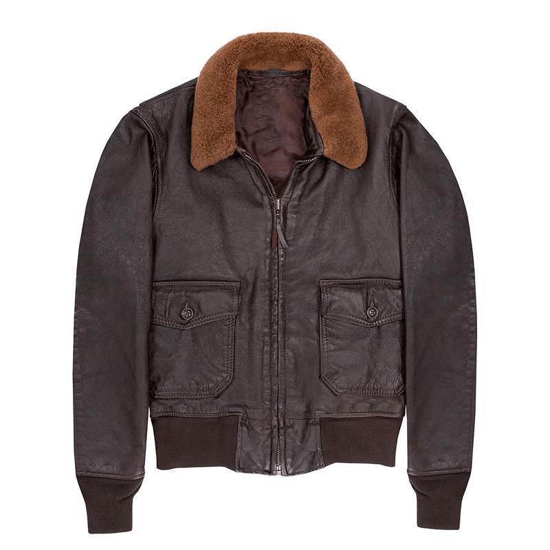 Naval aviator leather jacket clearance