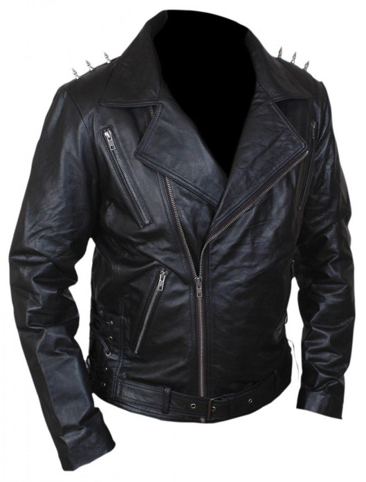 leather jacket studs