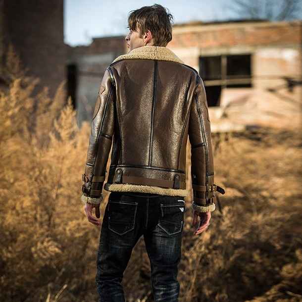 Shearling Aviator Jacket