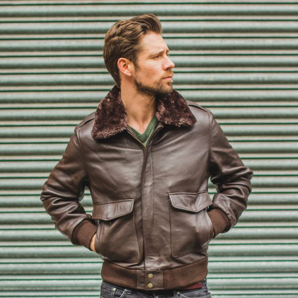 How to Choose an Aviator Leather Jacket