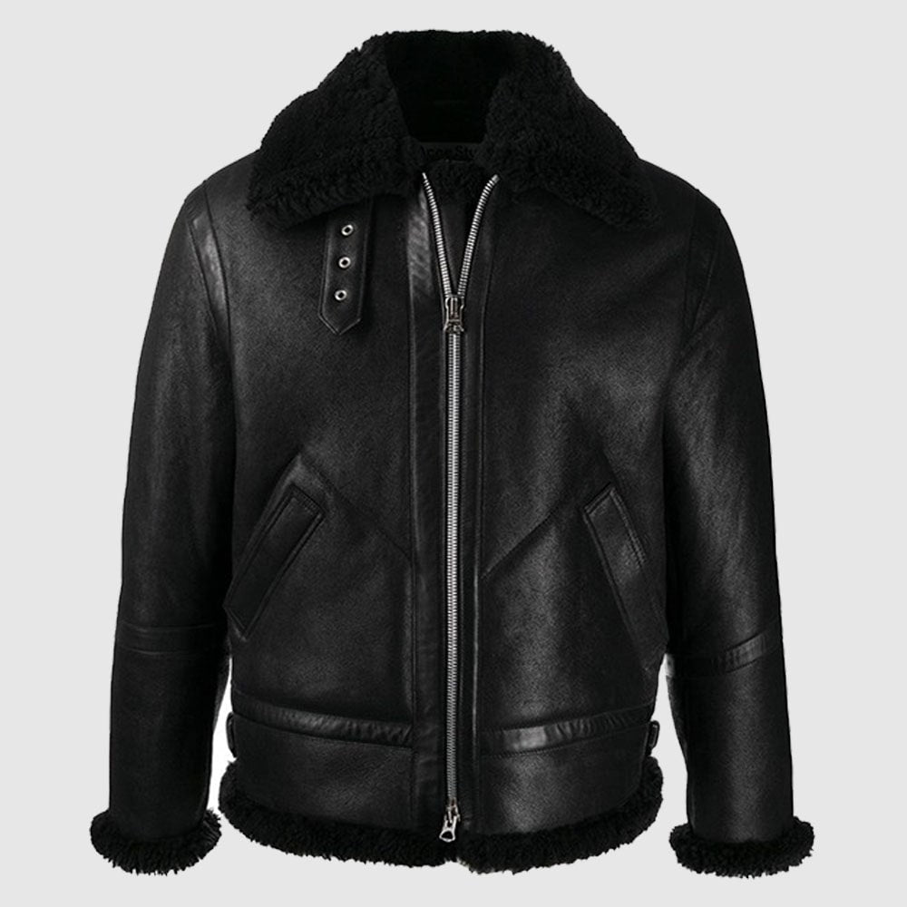 leather bomber jackets