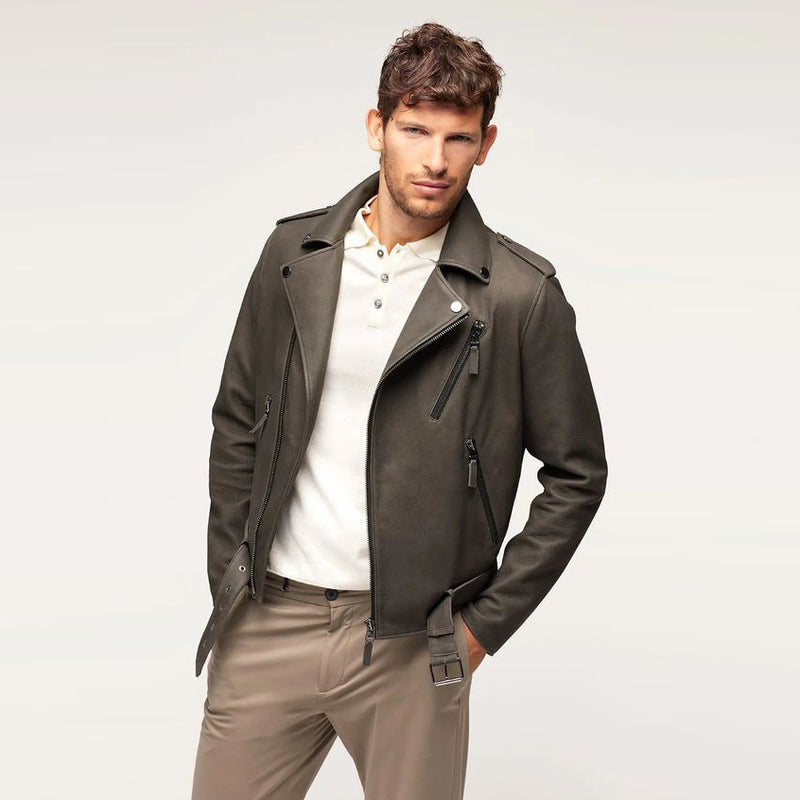 The Best Men's Biker Leather Jacket: Style, Quality, and Functionality Combined