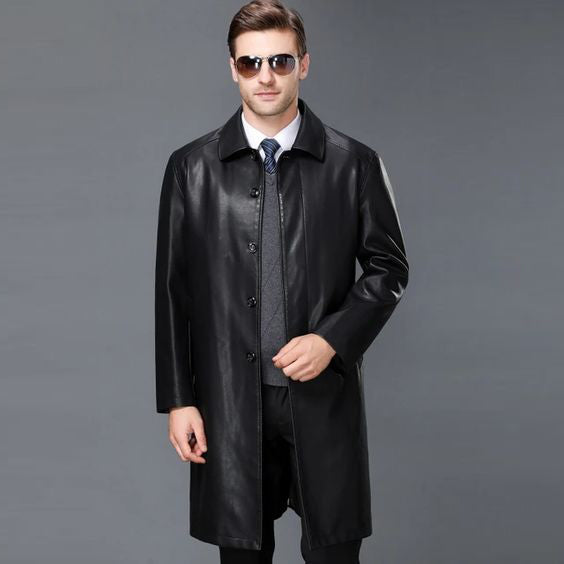 Are Black Leather Trench Coats in Style?