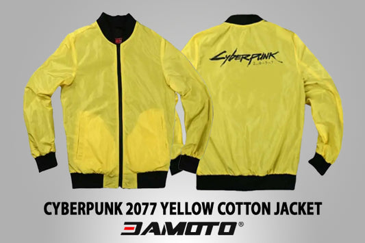 Cyberpunk 2077 Yellow Cotton Jacket