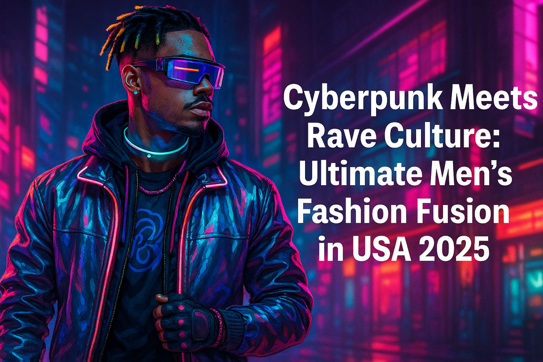 Cyberpunk Meets Rave Culture: Ultimate Men’s Fashion Fusion in USA 2025