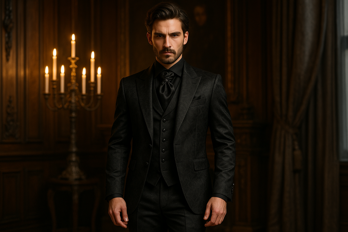 Gothic Suits and Formal Wear: Dress to Impress with Gothic Elegance