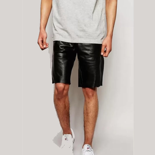 Leather Shorts For Men