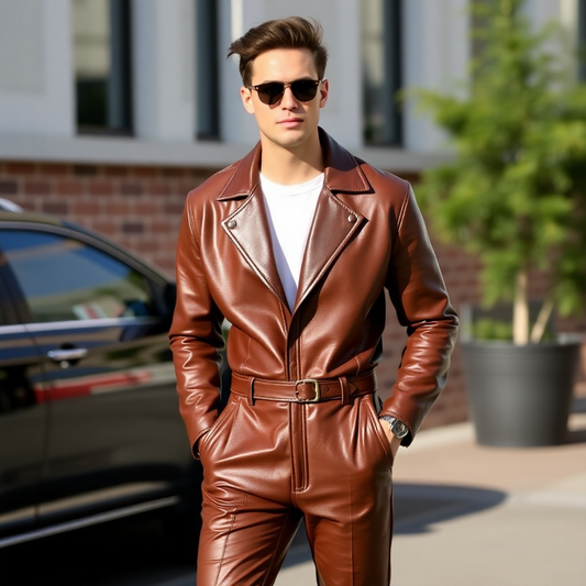Leather Jumpsuits for Every Season