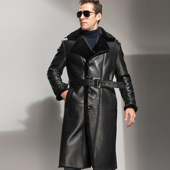 Why Choose a Men's Shearling Long Coat Online: Convenience, Variety, and Quality