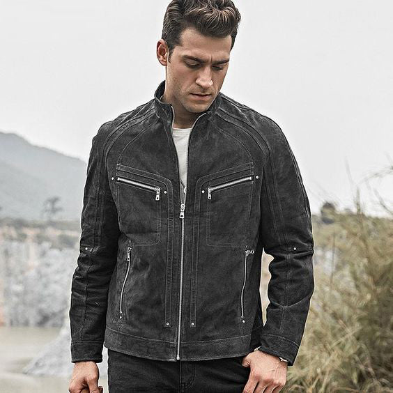 Men Best Motorcycle Leather Jacket - Leather Biker Jackets