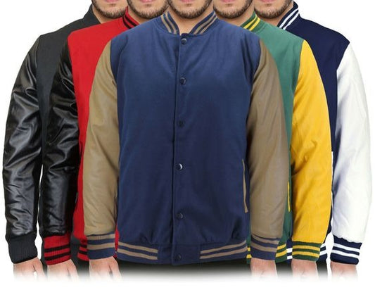 Stewart and Strauss Varsity Letterman Jacket