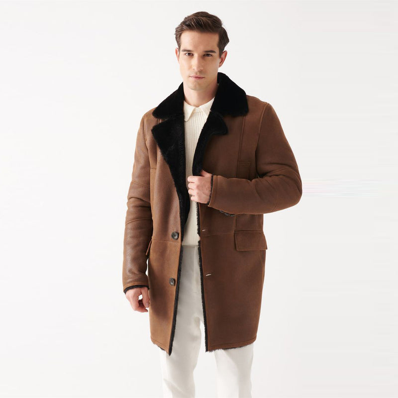 What Is a Shearling Coat Made Up Of?