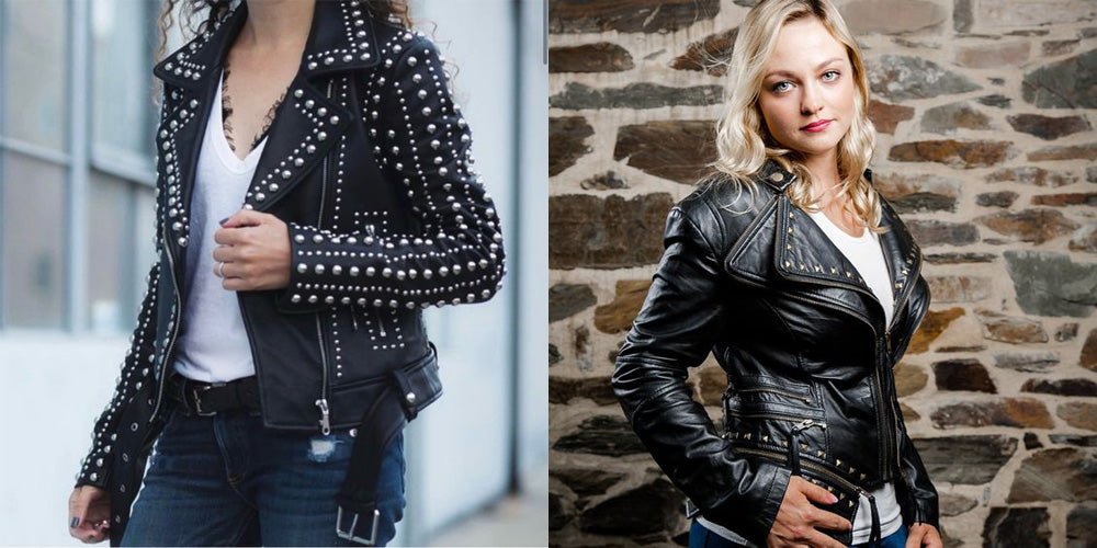 Studded Leather Jackets for Women: Style Guide & Best Picks