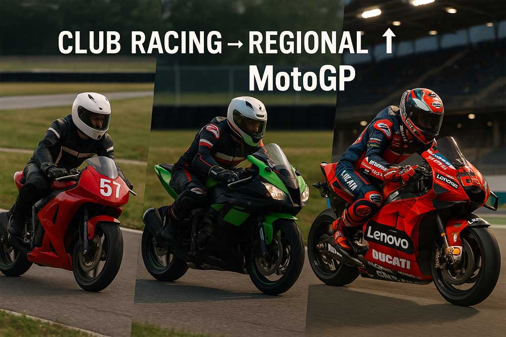 From Club Racing to MotoGP The Suit That Grows With You