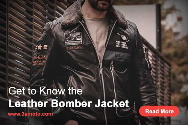 Get to Know the Leather Bomber Jacket