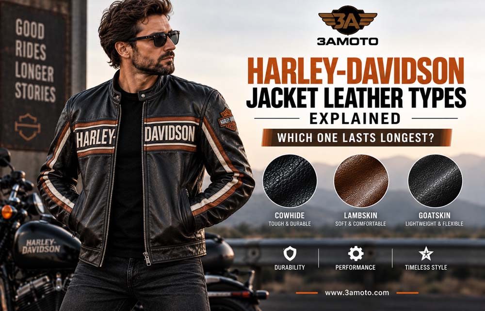 Harley-Davidson Jacket Leather Types Explained: Which One Lasts Longest
