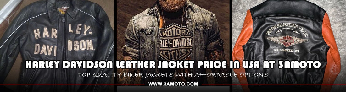 Harley Davidson Leather Jacket Price in USA at 3amoto