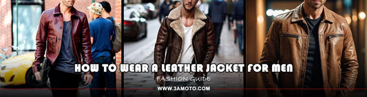 How to Wear a Leather Jacket for Men