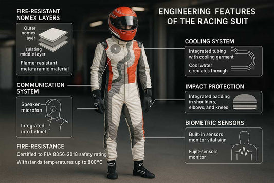 More Than a Costume: The Engineering Behind a Real F1 Racing Suit