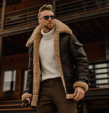 Shearling Coats for Men