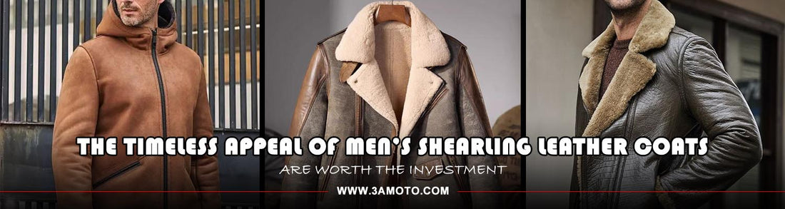 The Timeless Appeal of Men’s Shearling Leather Coats