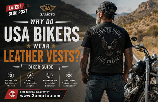 Why Do USA Bikers Wear Leather Vests?