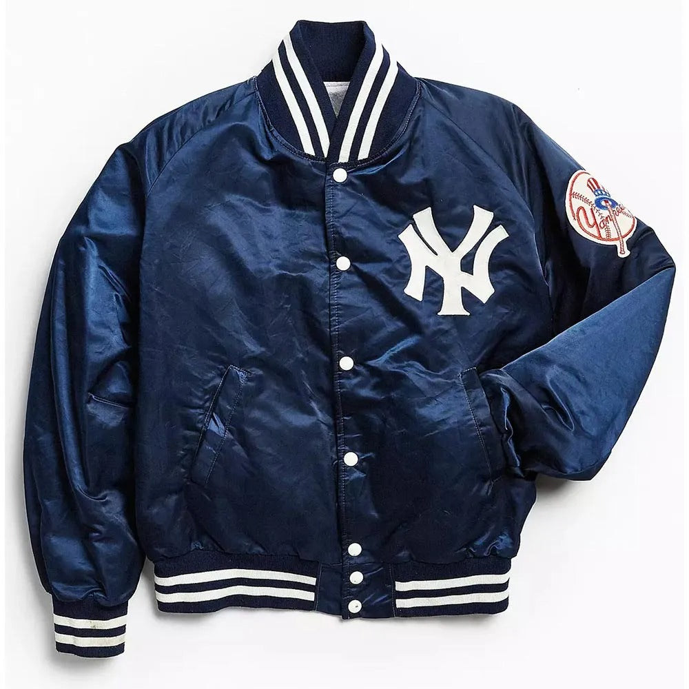 90s New York Yankees Bomber Jacket - 3amoto