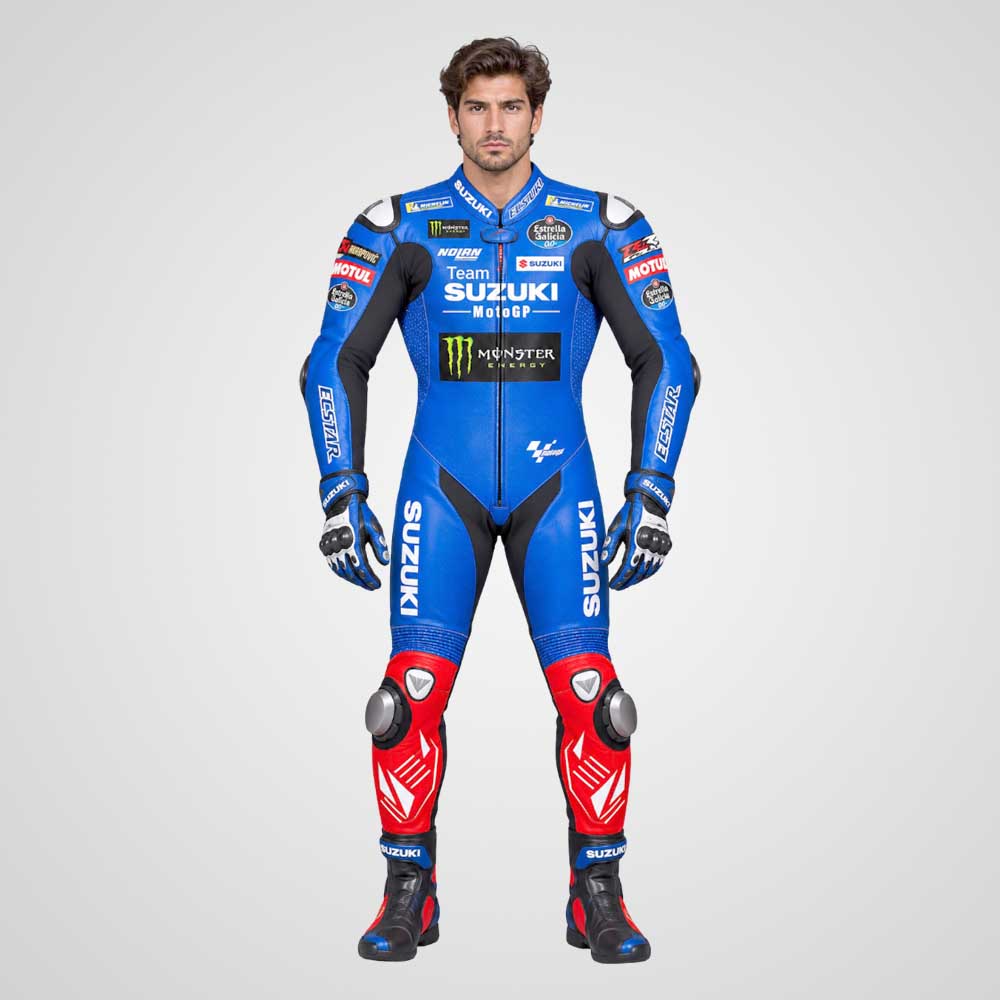 Alex Rins Suzuki Ecstar 2022 MotoGP Leather Racing Suit